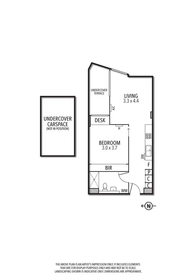 Floorplan of Homely apartment listing, 5.06/1 Lygon Street, Brunswick VIC 3056