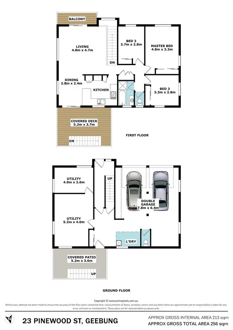 Floorplan of Homely house listing, 23 Pinewood Street, Geebung QLD 4034