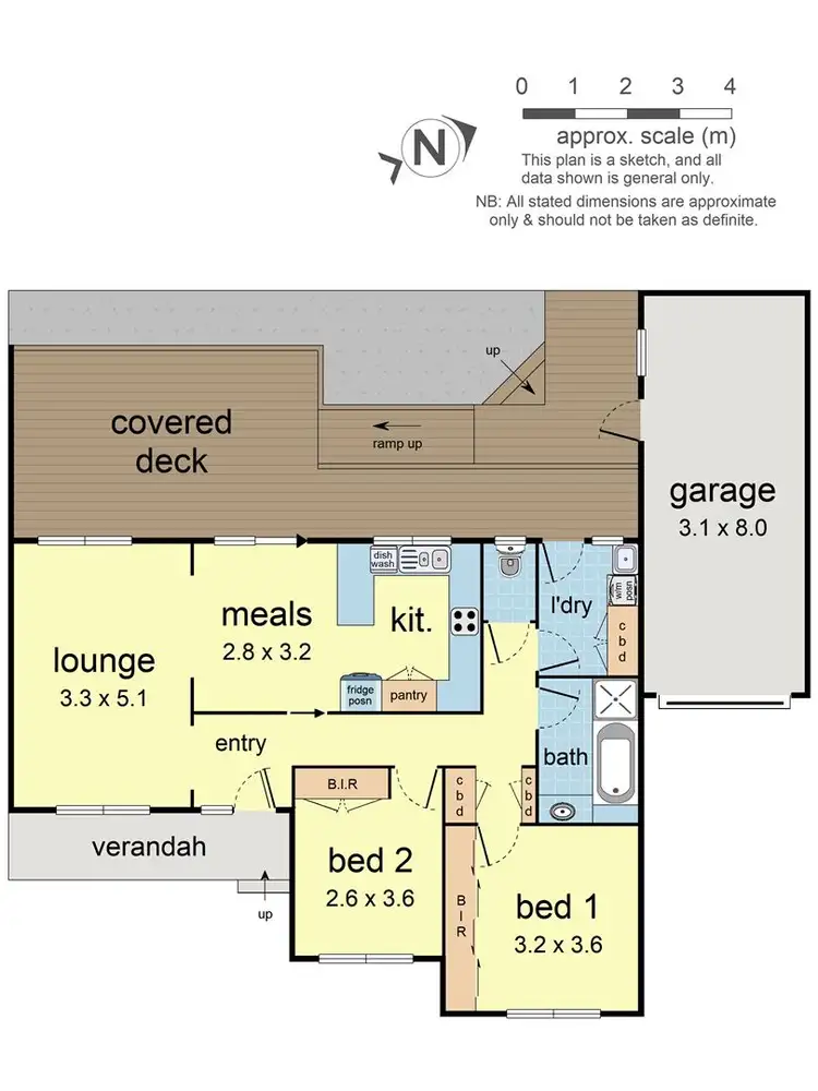 Floorplan of Homely unit listing, 2/63-65 Surrey Road East, Croydon VIC 3136