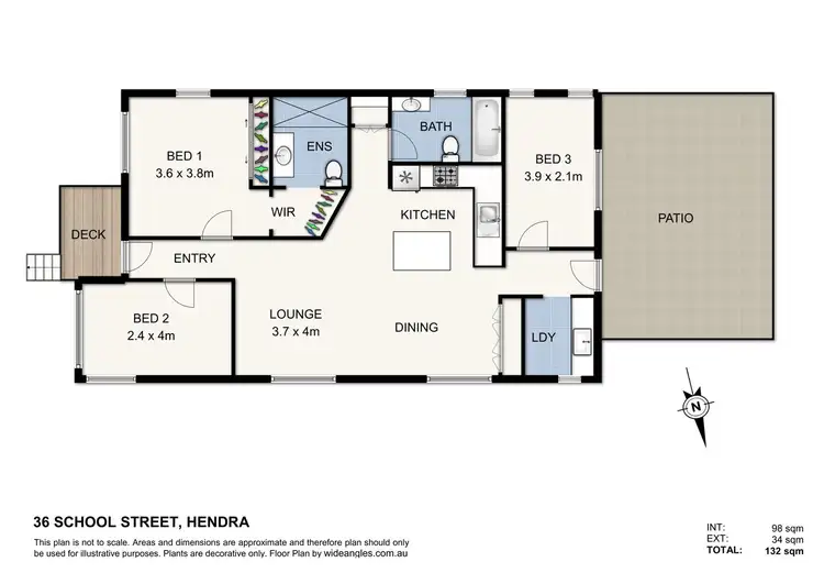 Floorplan of Homely house listing, 36 School Street, Hendra QLD 4011