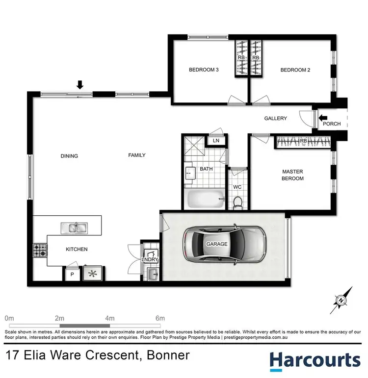 Floorplan of Homely house listing, 17 Elia Ware Crescent, Bonner ACT 2914