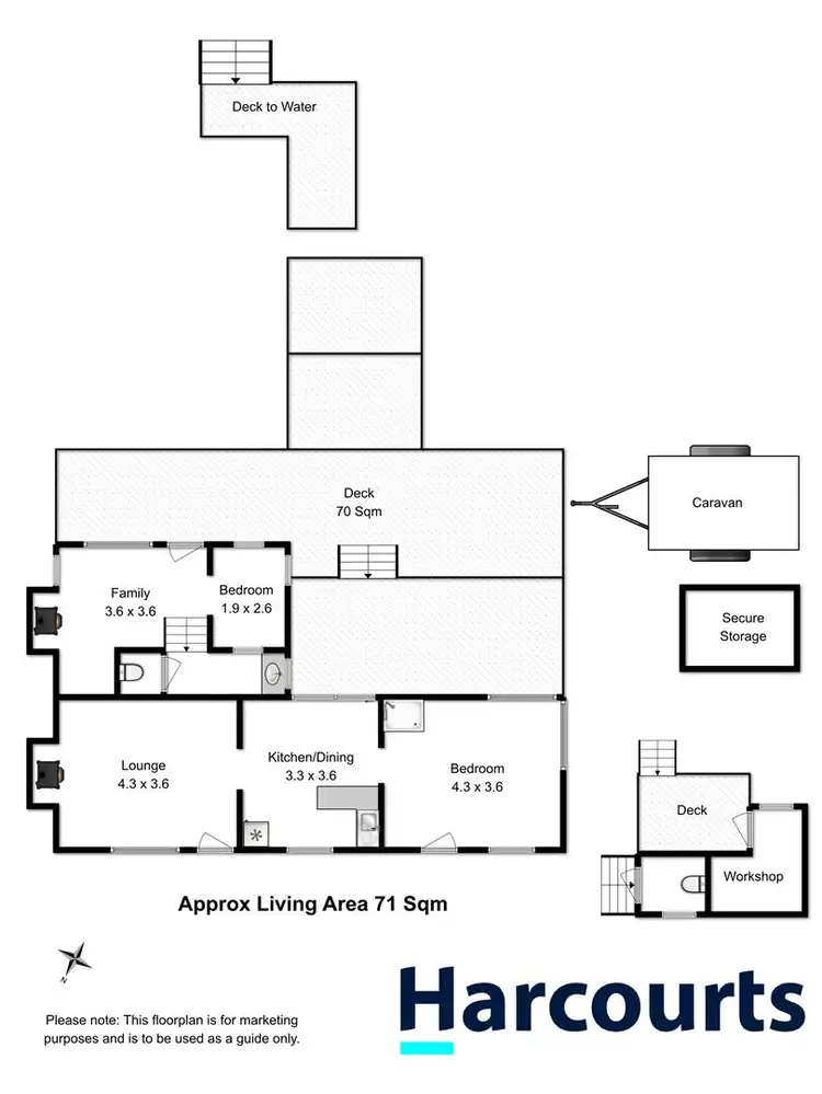 Floorplan of Homely house listing, 640 Carlton River Road, Carlton River TAS 7173