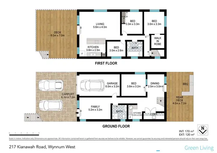 Floorplan of Homely house listing, 217 Kianawah Road, Wynnum West QLD 4178