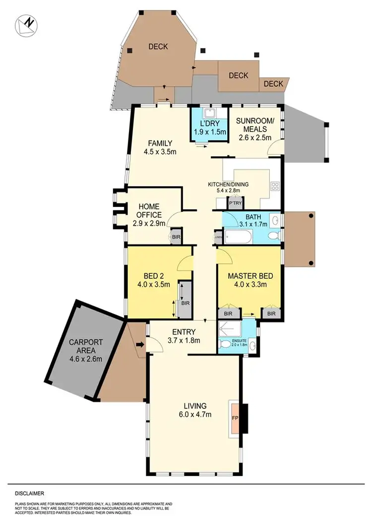 Floorplan of Homely house listing, 12 Water Street, Brown Hill VIC 3350