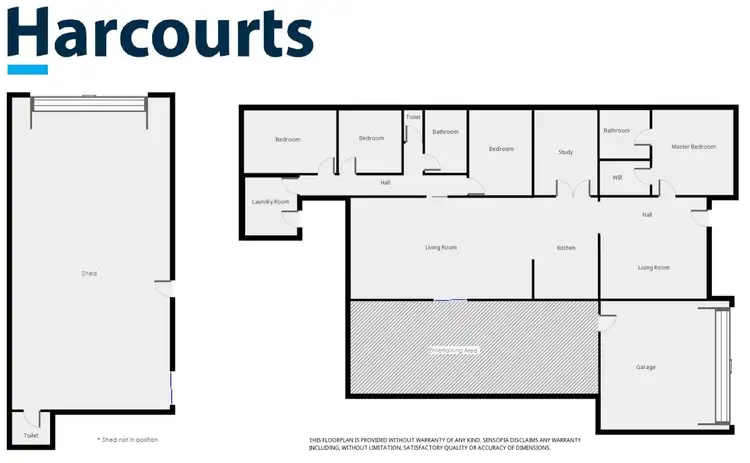 Floorplan of Homely house listing, 16 Vine Avenue, Horsham VIC 3400