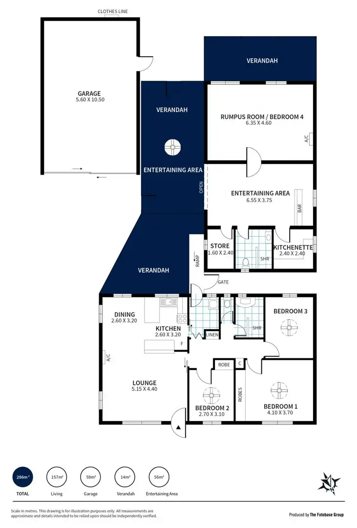 Floorplan of Homely house listing, 13 St Kilda Street, Hayborough SA 5211