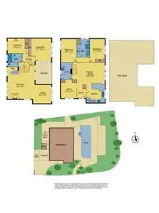 Floorplan of Homely house listing, 2 Locksley Chase, Vermont VIC 3133