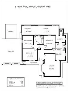 Floorplan of Homely house listing, 8 Pritchard Street, Davoren Park SA 5113