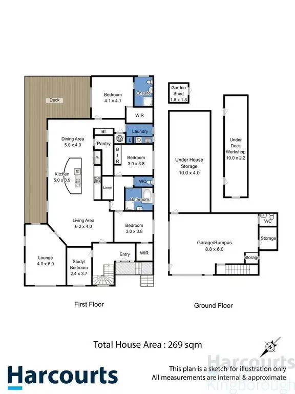 Floorplan of Homely house listing, 16 Kelp Street, Kingston TAS 7050