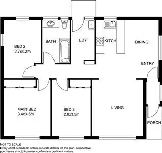 Floorplan of Homely house listing, 31 Coolgardie Street, Frankston North VIC 3200