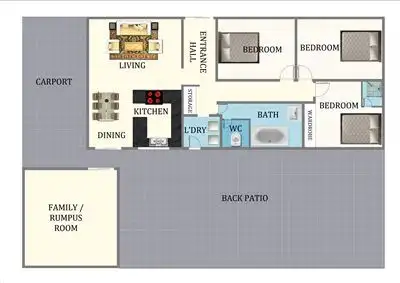 Floorplan of Homely house listing, 105 Mount Low Parkway, Mount Low QLD 4818