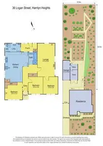 Floorplan of Homely house listing, 36 Logan Street, Hamlyn Heights VIC 3215