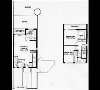 Floorplan of Homely townhouse listing, 5/28 Sandpiper Place, West Lakes Shore SA 5020