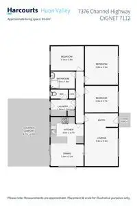 Floorplan of Homely house listing, 7376 Channel Highway, Cygnet TAS 7112