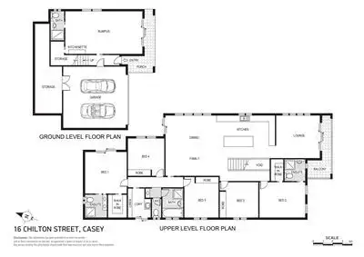 Floorplan of Homely house listing, 16 Chilton Street, Casey ACT 2913