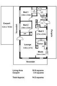 Floorplan of Homely house listing, 19 Pinewood Drive, Hastings VIC 3915