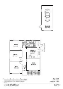 Floorplan of Homely house listing, 12 Avondale Road, Dapto NSW 2530