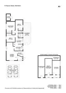 Floorplan of Homely house listing, 8 Pascoe Street, Mitchelton QLD 4053