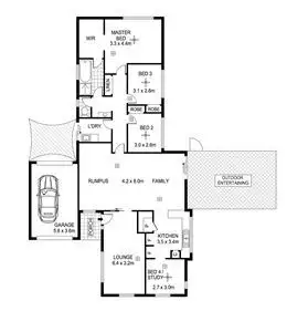 Floorplan of Homely house listing, 7 Hodges Court, Parafield Gardens SA 5107