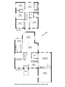 Floorplan of Homely house listing, 62 Chirnside Road, Berwick VIC 3806