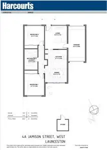 Floorplan of Homely unit listing, 4A Jamison Street, West Launceston TAS 7250