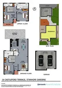 Floorplan of Homely terrace listing, 16 Castleford Terrace, Stanhope Gardens NSW 2768