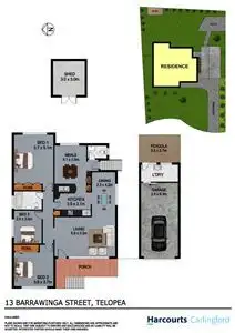 Floorplan of Homely house listing, 13 Barrawinga Street, Telopea NSW 2117