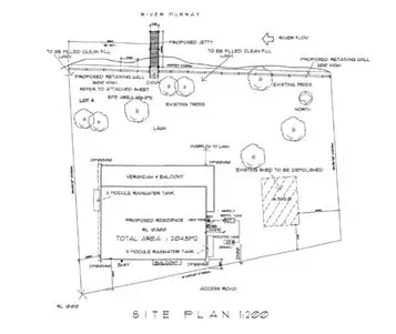 Floorplan of Homely house listing, Lot 4 River Drive - Paisley Island, Blanchetown SA