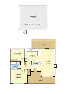 Floorplan of Homely house listing, 1/3 Bennett Street, Boronia VIC 3155
