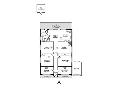Floorplan of Homely house listing, 39 Russell Street, Glenelg North SA 5045