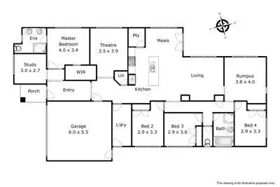 Floorplan of Homely house listing, 52 Station Creek Way, Botanic Ridge VIC 3977
