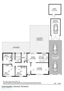 Floorplan of Homely house listing, 10 Weaver Blvd, Paralowie SA 5108