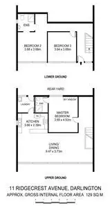 Floorplan of Homely house listing, 11 Ridgecrest Avenue, Darlington SA 5047