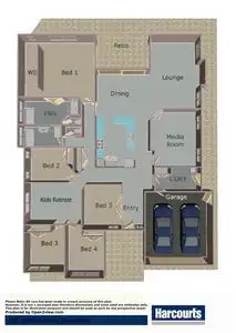 Floorplan of Homely house listing, 389 Bellbird Drive, Greenbank QLD 4124
