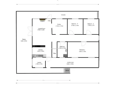 Floorplan of Homely house listing, 3 Dover Road, Middleton SA 5213