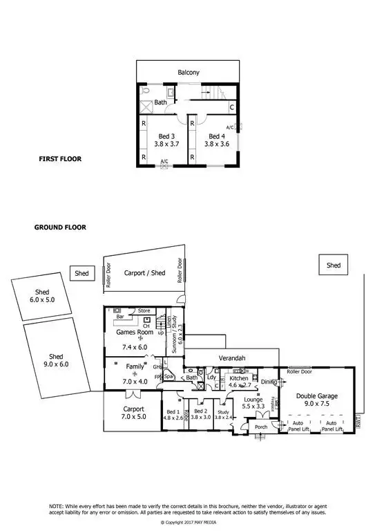 Floorplan of Homely house listing, 2 Newman Avenue, Tea Tree Gully SA 5091