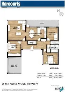 Floorplan of Homely house listing, 39 New World Ave, Trevallyn TAS 7250