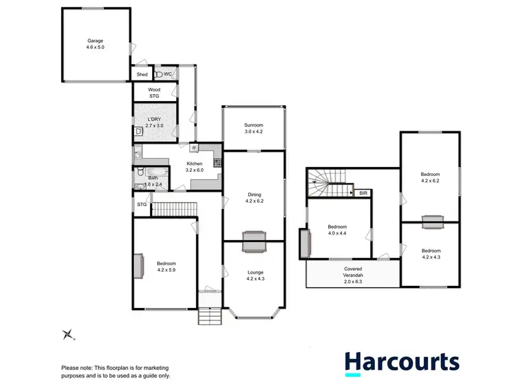 Floorplan of Homely house listing, 11 Watkins Avenue, West Hobart TAS 7000