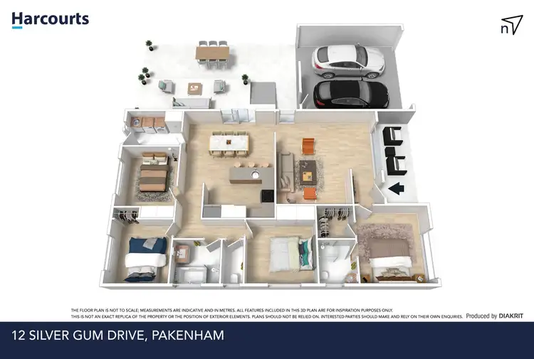 Floorplan of Homely house listing, 12 Silver Gum Drive, Pakenham VIC 3810
