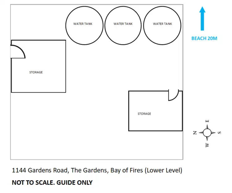 Floorplan of Homely house listing, 1144 Gardens Road, The Gardens TAS 7216