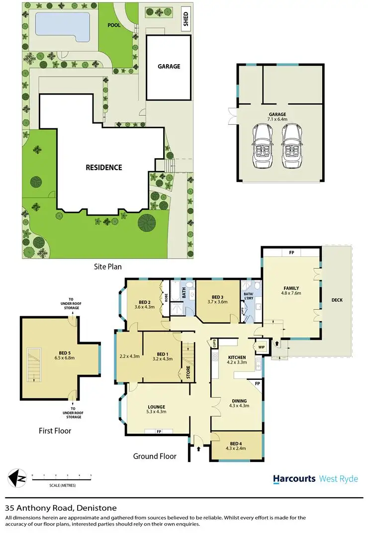 Floorplan of Homely house listing, 35 Anthony Road, Denistone NSW 2114