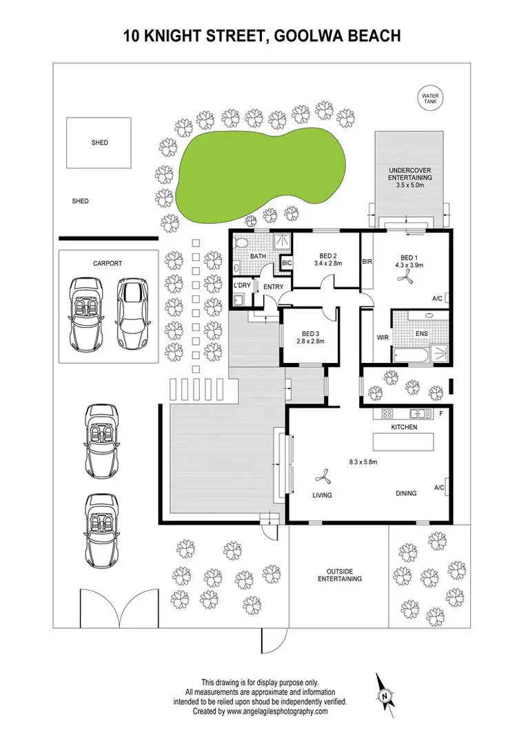 Floorplan of Homely house listing, 10 Knight Street, Goolwa Beach SA 5214
