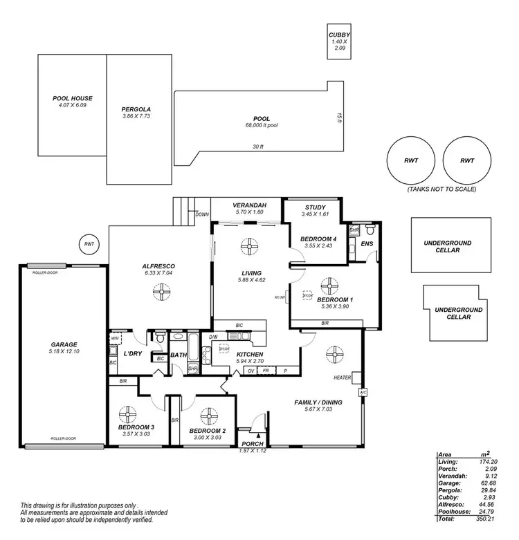 Floorplan of Homely house listing, 19 Simpson Road, Wattle Park SA 5066