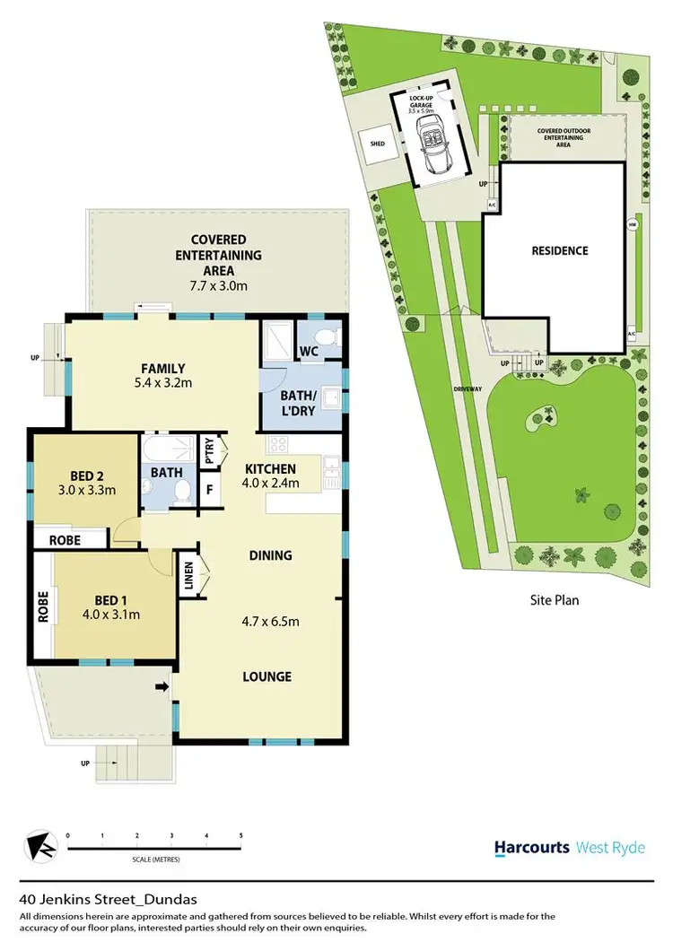 Floorplan of Homely house listing, 40 Jenkins Street, Dundas NSW 2117