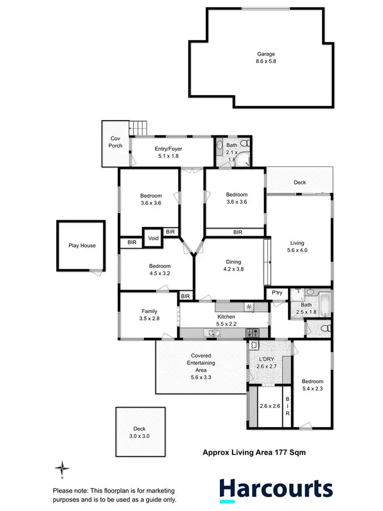 Floorplan of Homely house listing, 38 Hill Street, Bellerive TAS 7018