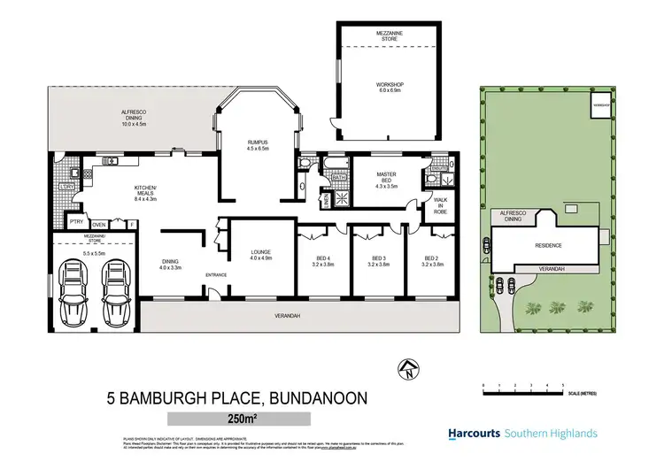 Floorplan of Homely house listing, 5 Bamburgh Place, Bundanoon NSW 2578