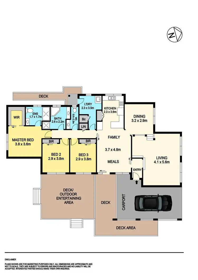 Floorplan of Homely house listing, 4 Fleur Court, Delacombe VIC 3356