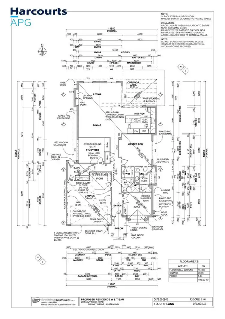 Floorplan of Homely house listing, 15 Grove Lane, Australind WA 6233