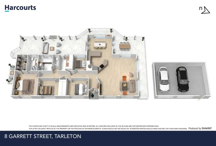 Floorplan of Homely house listing, 8 Garrett Street, Tarleton TAS 7310