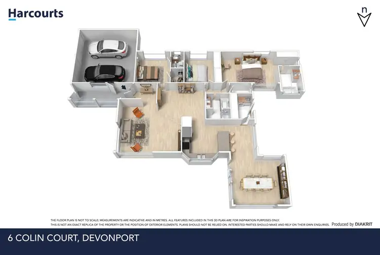Floorplan of Homely house listing, 6 Colin Court, Shearwater TAS 7307